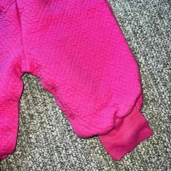 OSHKOSH BGOSH VINTAGE PINK OVERALLS 18MONTHS - Picture 5 of 13